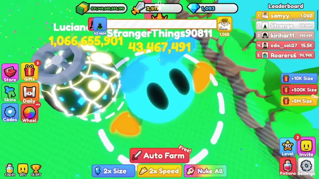 Getting 10b In Ball Eating Simulator 