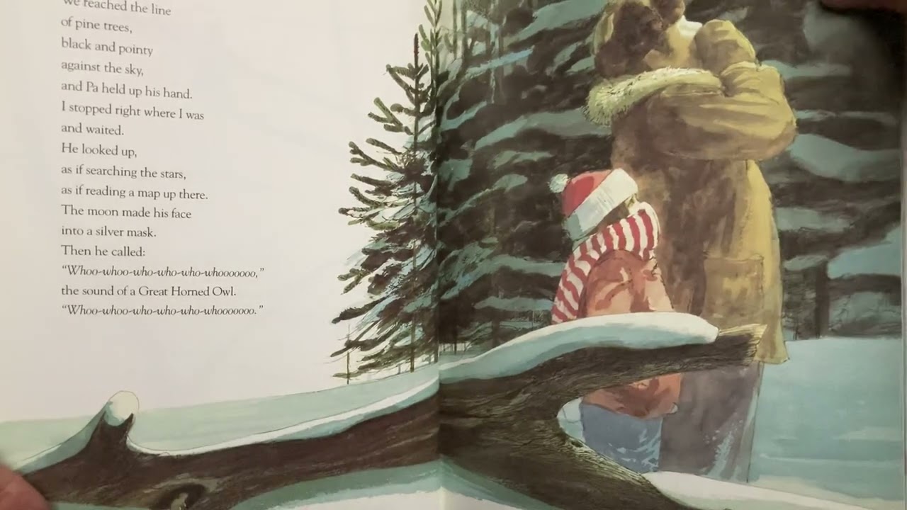 Owl Moon by Jane Yolen and Illustrated by John Schoenberg