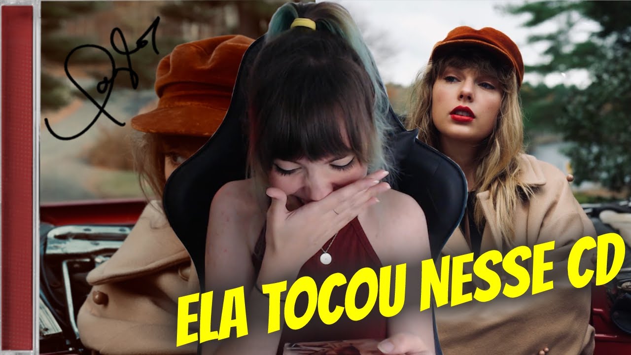unboxing de red taylor's version autografado