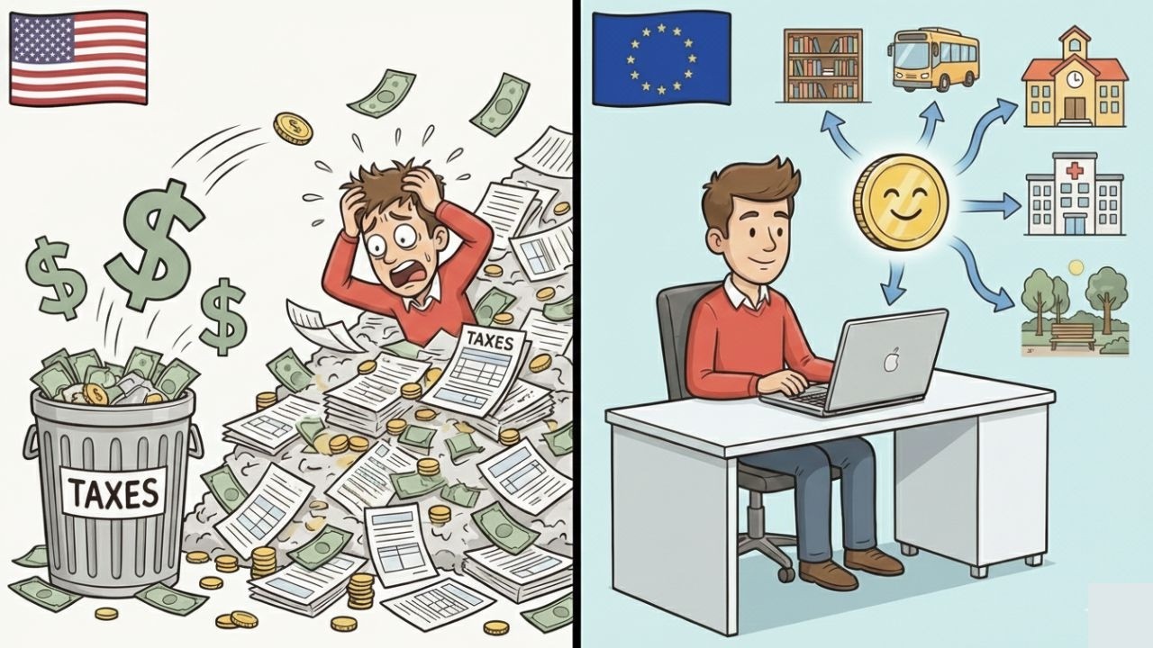 Why Europeans Get WAY More for Their Taxes Than Americans