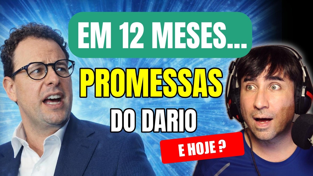 Um ANO DEPOIS das Promessas da iA do Dario O que Foi Que Aconteceu?