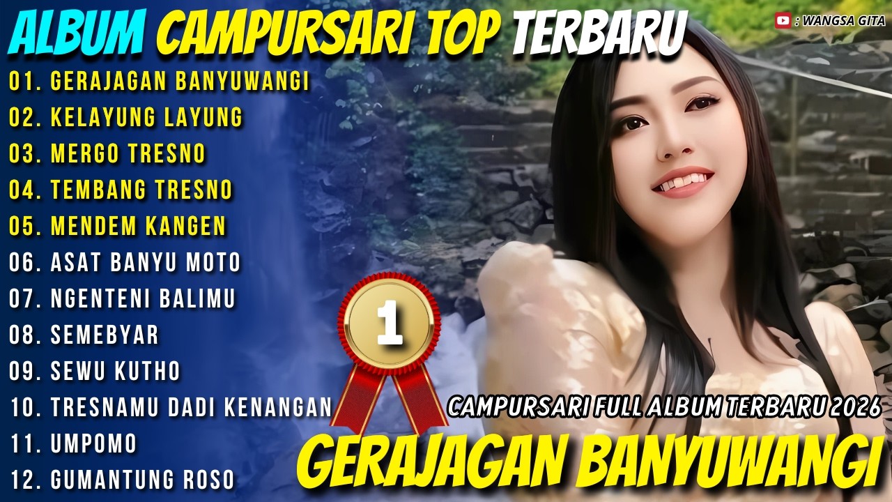 Album Intan Mandasari - GERAJAGAN BANYUWANGI - KELAYUNG LAYUNG - Wangsa Gita Full Album Terbaru