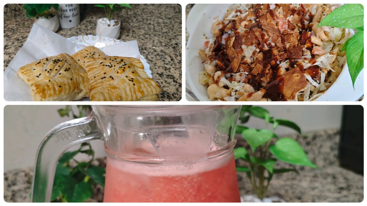 Easy Iftar Menu 2026 | Chicken Puff Pastry, Dahi Bhalay & Fresh Watermelon Juice | Ramzan Recipes