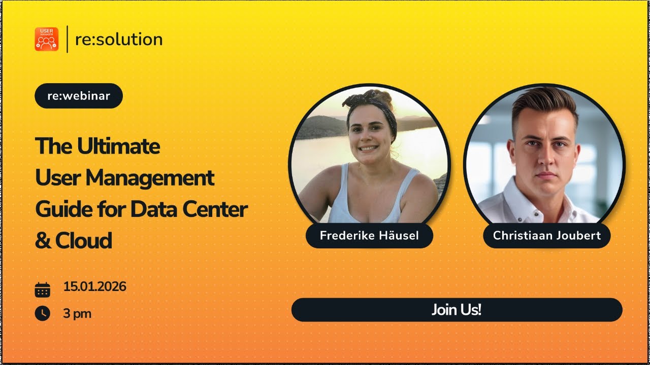 The Ultimate User Management Guide for Data Center & Cloud