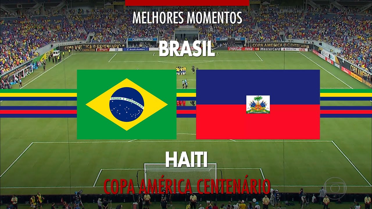 Melhores Momentos - Brasil 7 x 1 Haiti - Copa América Centenário - 08/06/2016