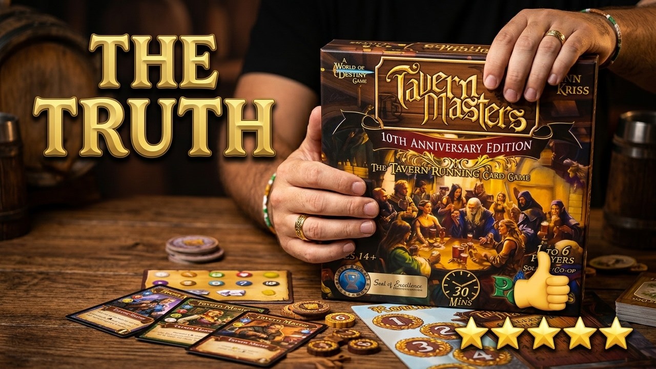 Лучшая настольная игра, о которой вы никогда не слышали (Tavern Masters)