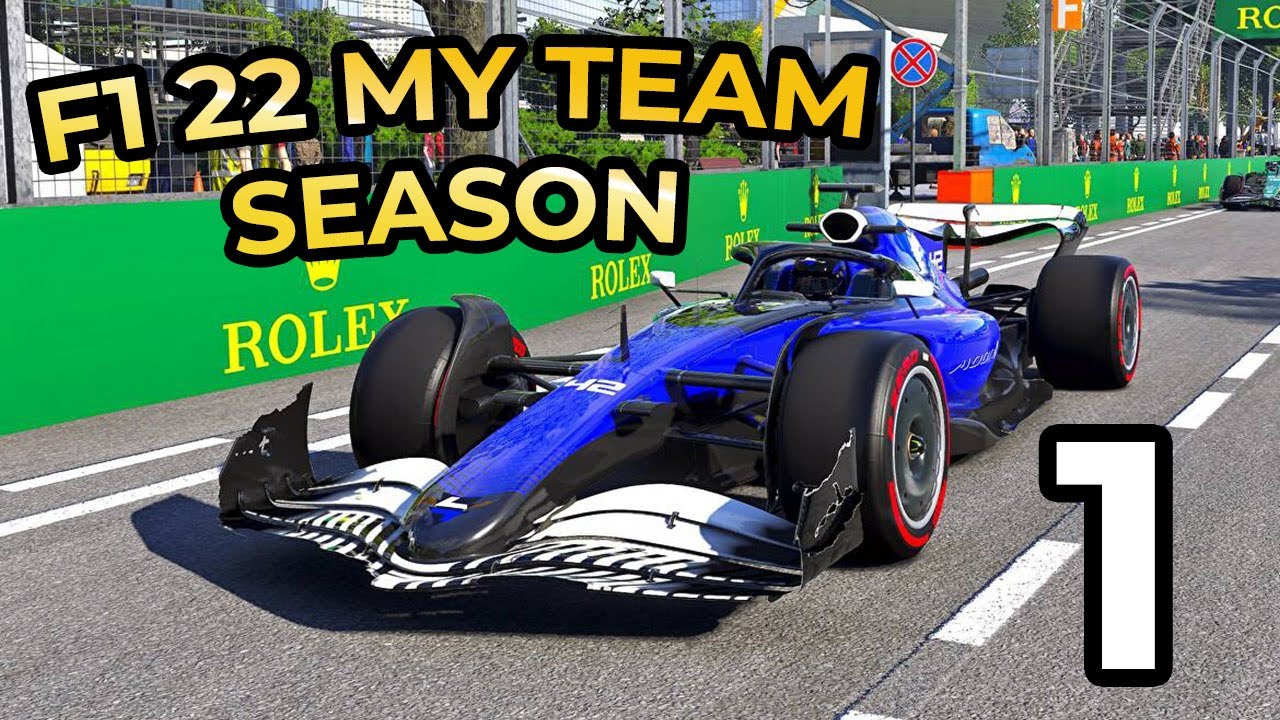 Wir starten in die My Team Season | F1 22 #1