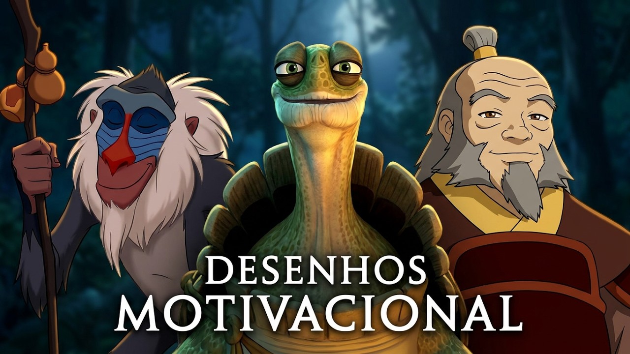 AS MELHORES MENSAGENS MOTIVACIONAIS DOS DESENHOS