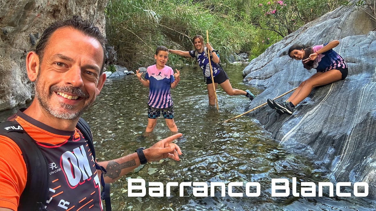 ¡No vas a creer que este paraíso está en Málaga! 🌿💦 / Barranco Blanco (Coín) #rio #senderismo