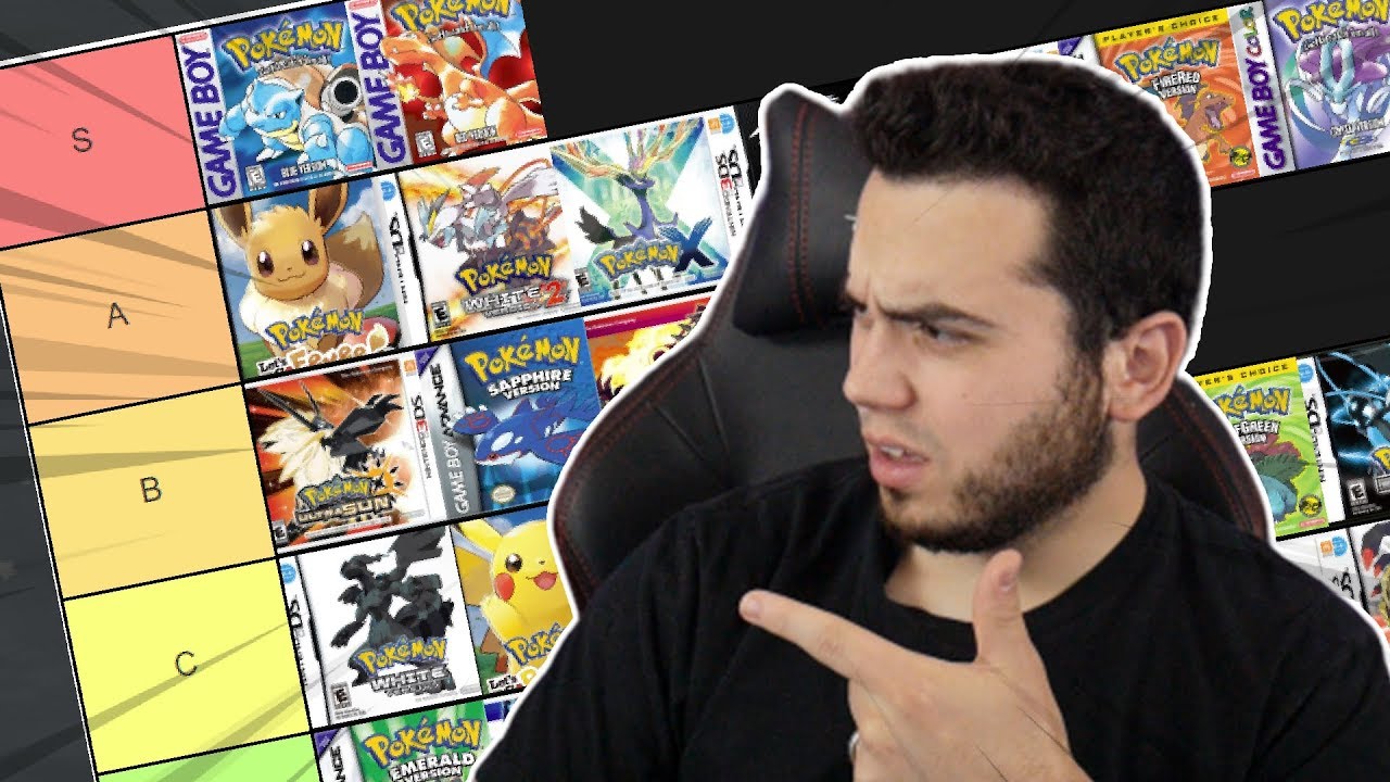 The BEST Pokemon Games of ALL TIME!