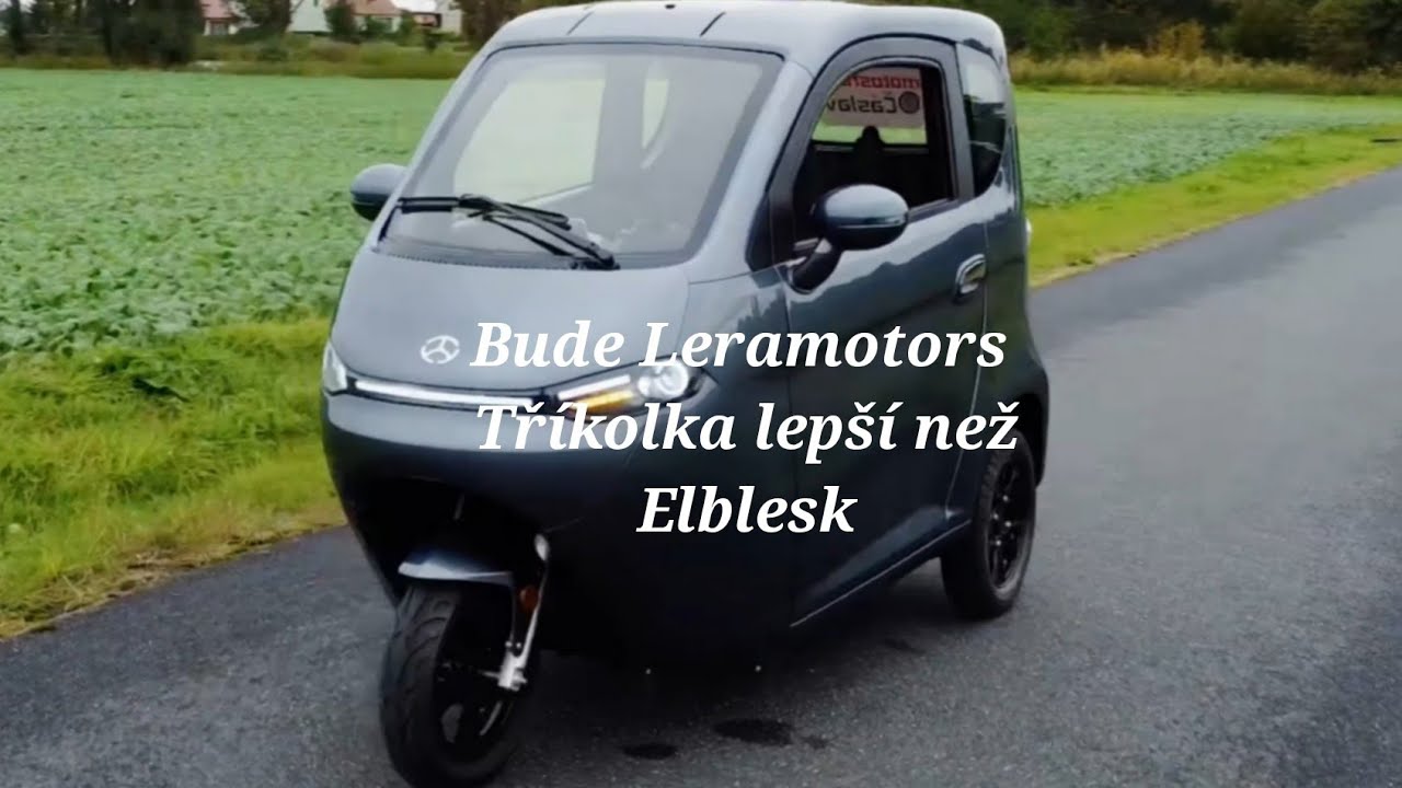 Elektrická tříkolka bez řidičáku Elblesk Leramotors
