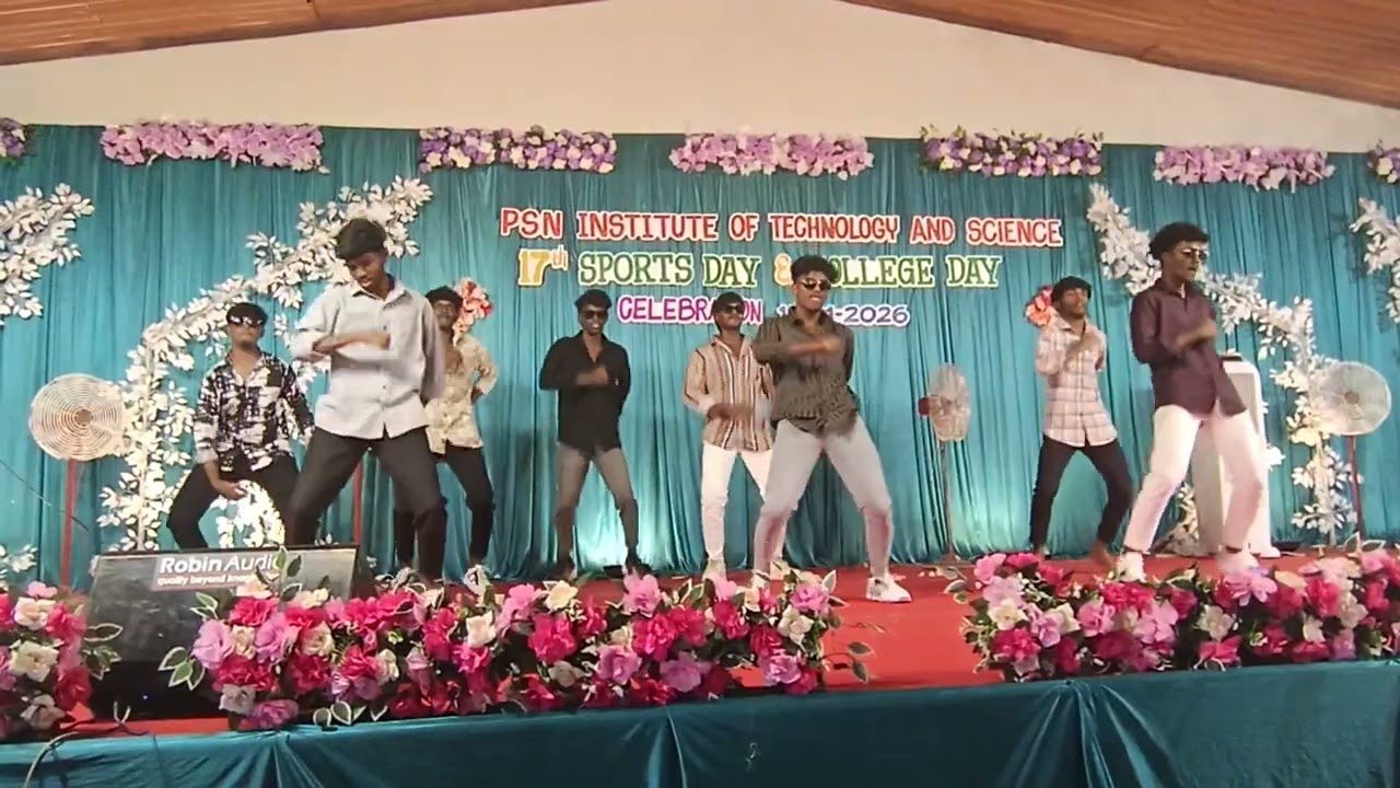 17th College & Sports Day 2026 | Boys Group Dance_2 | PSN Institute of Technology and Science