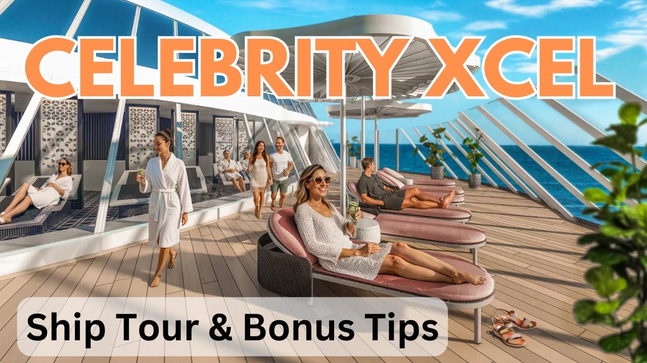 Экскурсия на лайнере Celebrity Xcel и полезные советы | ОБЯЗАТЕЛЬНО К ПРОСМОТРУ ПЕРЕД КРУИЗОМ