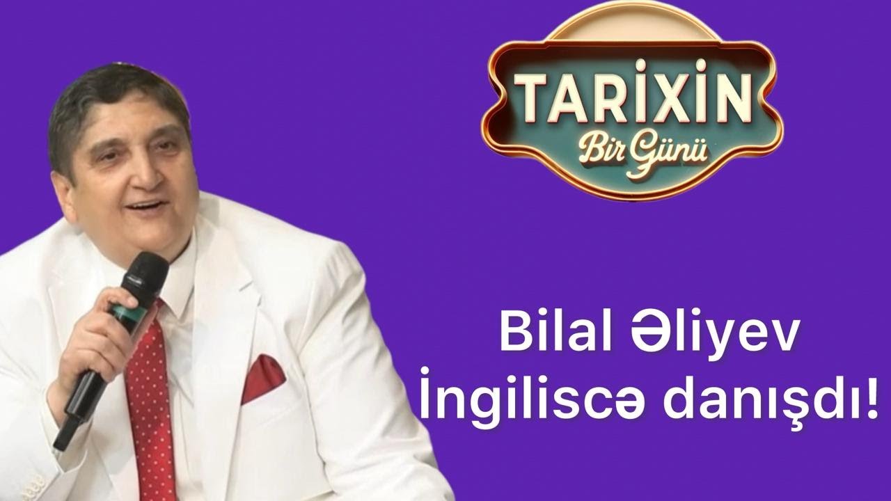 Bilal Əliyev canlı efirdə ingiliscə danışdı !