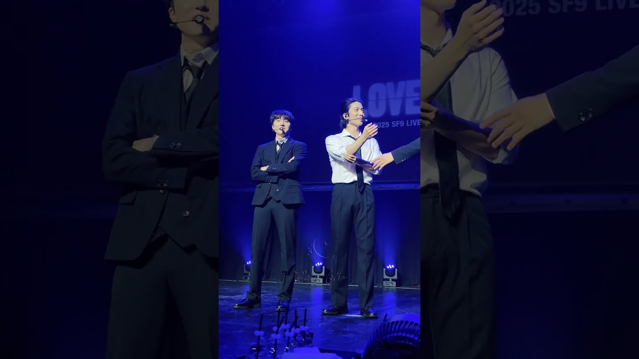Jaeyoon, Hwiyoung and Chani Ment - SF9 Love Dawn Tour - Portland 12.2.2025 (4K HD)