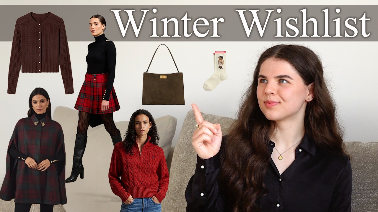 MY WINTER WISHLIST 2025 | Ralph Lauren, Sézane, LilySilk, Mejuri and more...