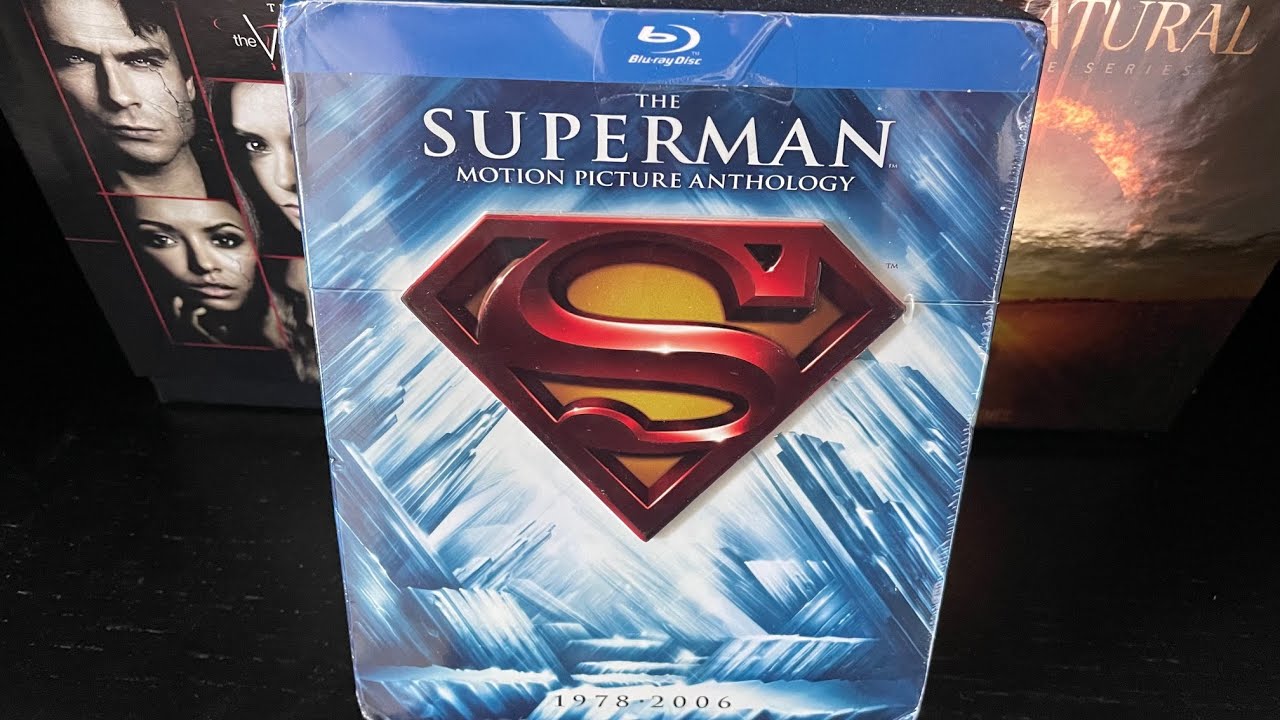 Superman Anthology Blu-ray Unboxing