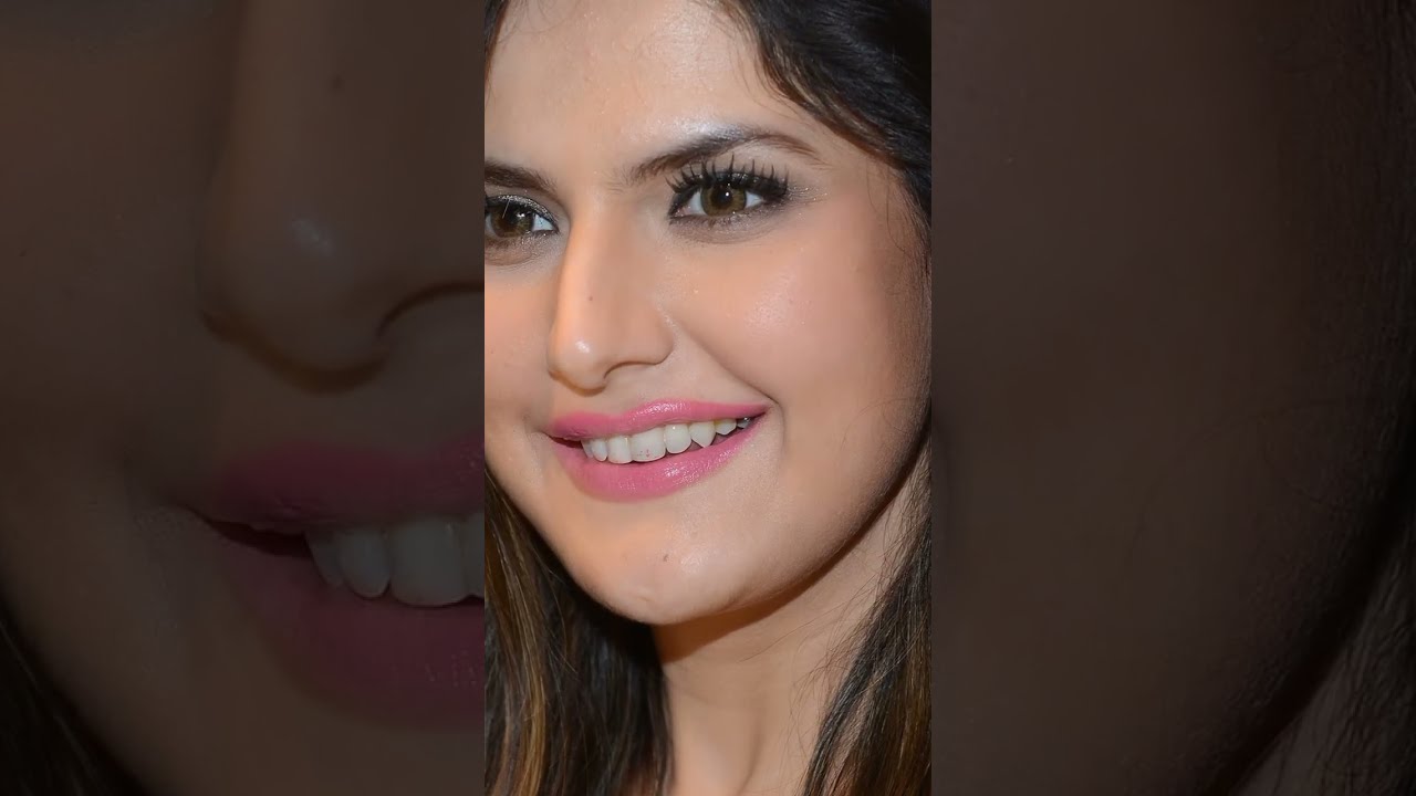 Bollywood Model Actress Zareen Khan Unseen video 