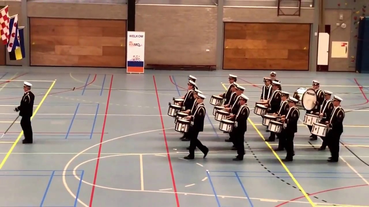 Drumband Excelsior Losser - Nederlands Kampioenschap in Waalwijk, 21 januari 2017