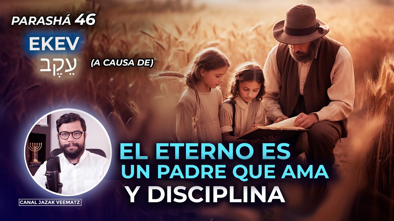 El ETERNO es un Padre que ama y disciplina | #46 Parashat EKEV (A causa de)