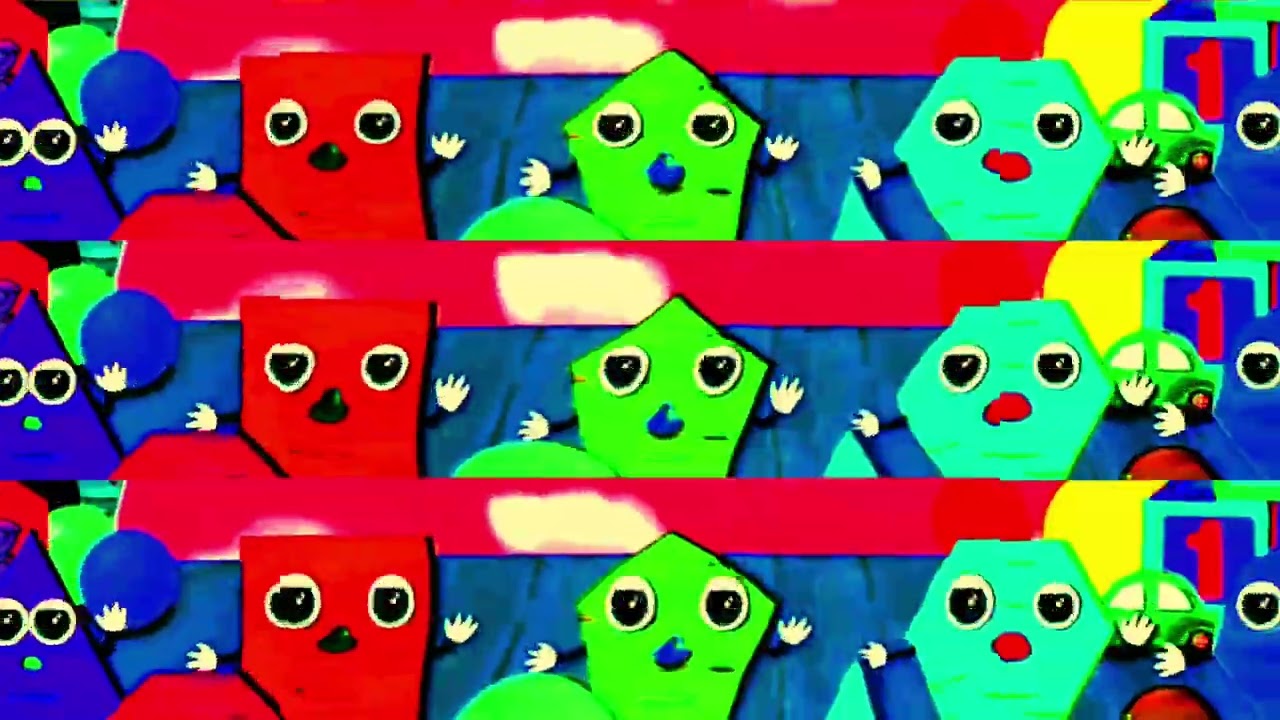 The Shape Songs Visual Color /Sponsored By Klasky Csupo Effects 