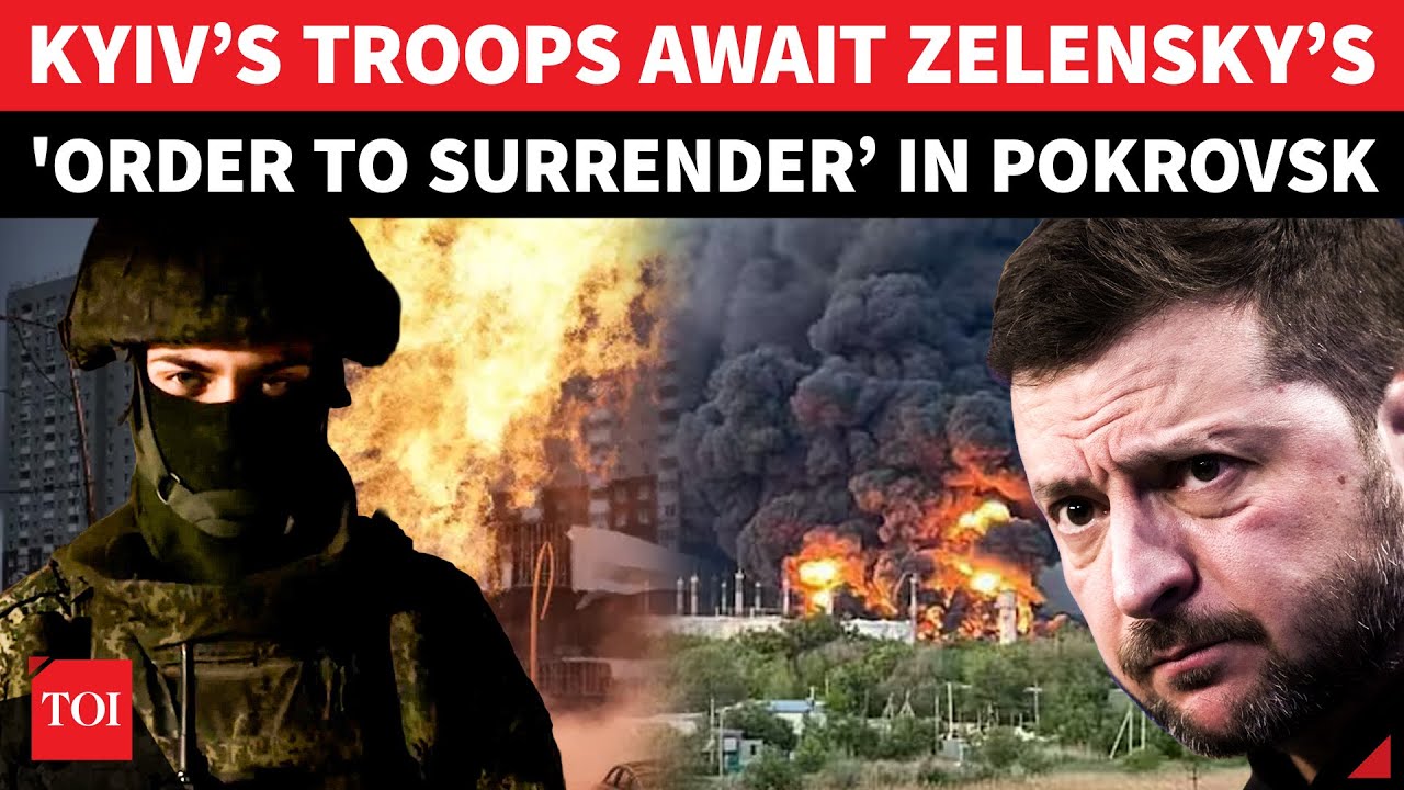 Pokrovsk Battle Explodes: Putin&rsquo;s Men Encircle Myrnohrad, Troops Await Zelensky&rsquo;s Order To Retreat