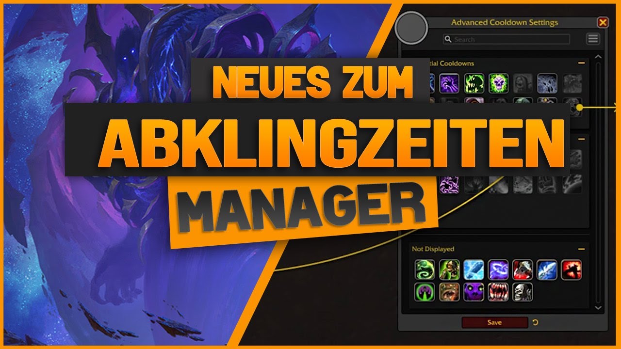 wow Neues zum Abklingzeitmanager - er wird besser! | WoW The War Within