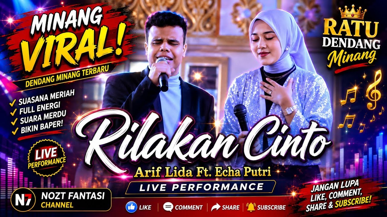 Arif Lida Ft Echa Putri - Rilakan Cinto || Nozt Fantasi