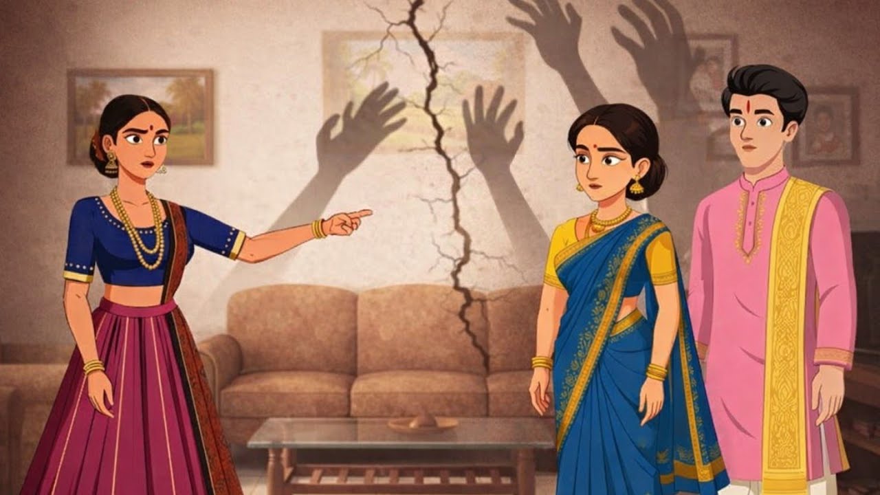  जब दो बहनों ने बाँटा एक ही पति - ससुराल में तूफ़ान| Hindi kahani | Fairy Tales | Love story | 