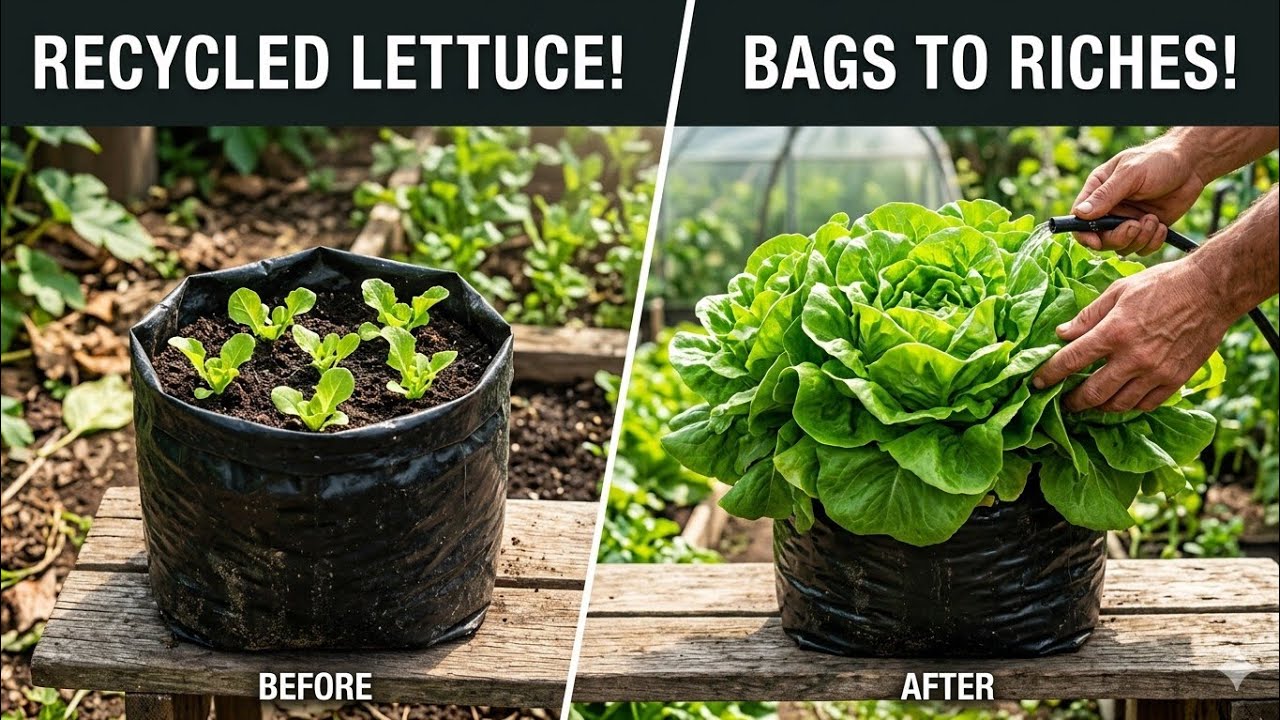 No Garden? Grow Lettuce in Polybags at Home (Easy Method)