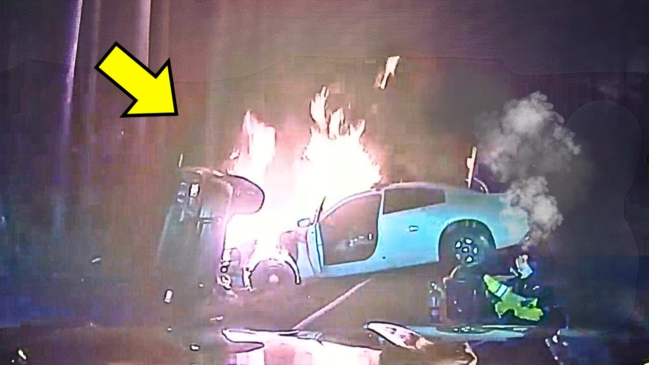(BRUTAL) When Cops DESTROY Suspects With PIT Maneuvers  PIT Maneuver Compilation #6