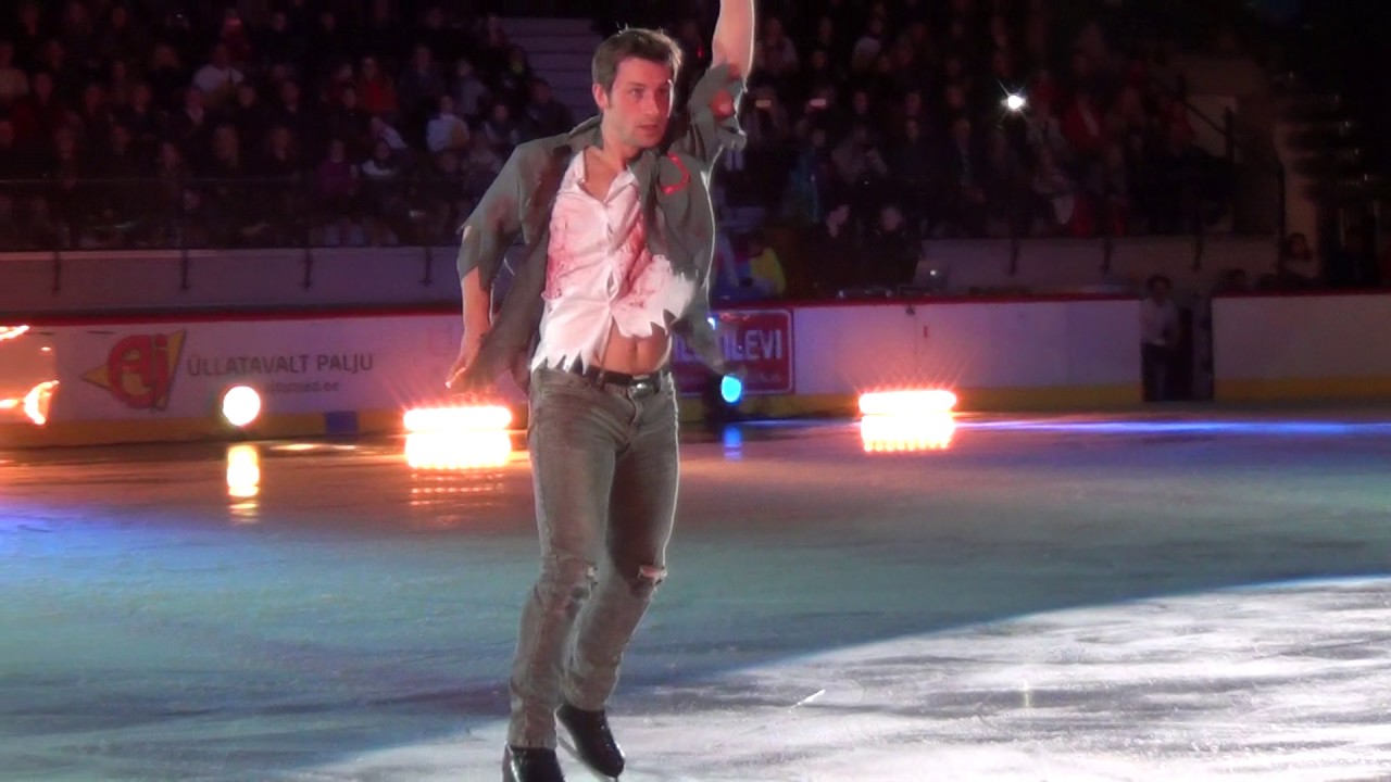 Брайан Жубер в шоу Евгения Плющенко Kings On Ice Таллин 5.11.2016