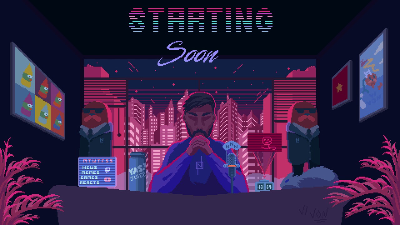 NymN Intro Screen 2021 (Pixelart) + In Need of a Doctor (8bit cover)