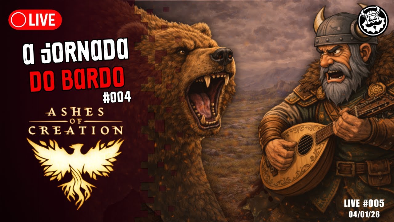 Entre Canções e Batalhas – A Jornada do Bardo em Ashes of Creation 004 #AshesOfCreation