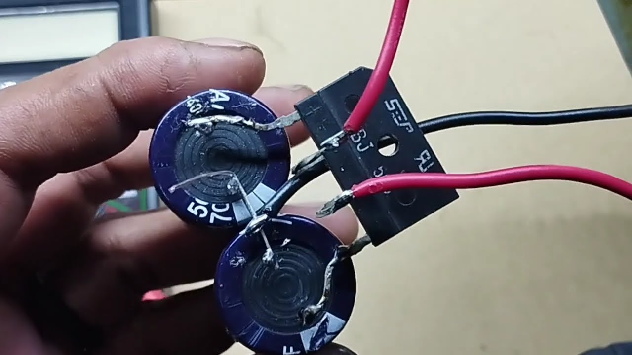 Cara membuat power suplay dengan dioda sisir 