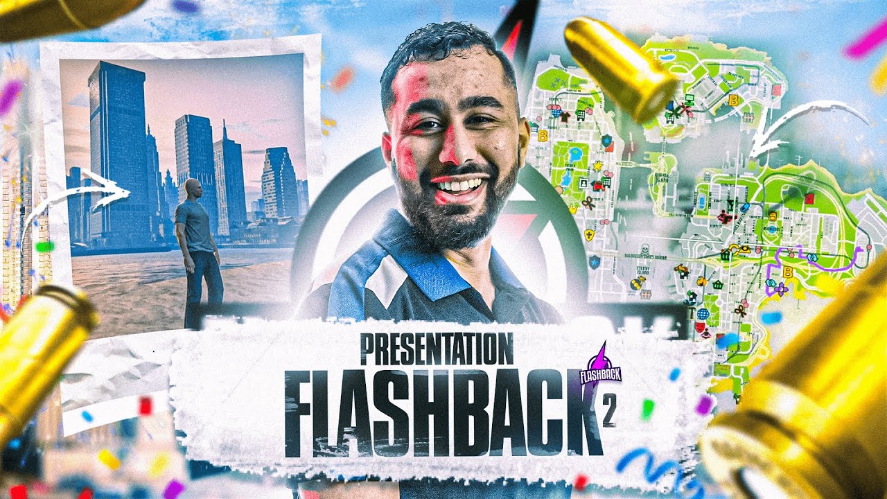 FLASHBACK V2 : PRESENTATION DU SERVEUR ! (Map, menus, nouveautés)