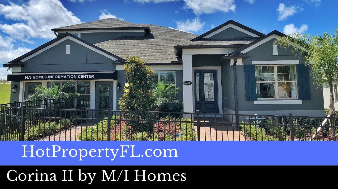 New Model Home | 4-5 BR, 3-4 BA | 2-3 Car Gar | Vistas At Waters Edge| M/I Homes Apopka, FL