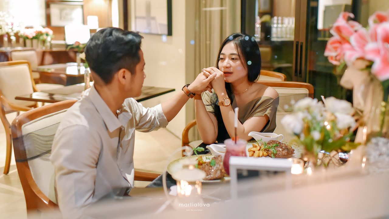 Nauval & Upi Romantic Dinner Video - Martialova