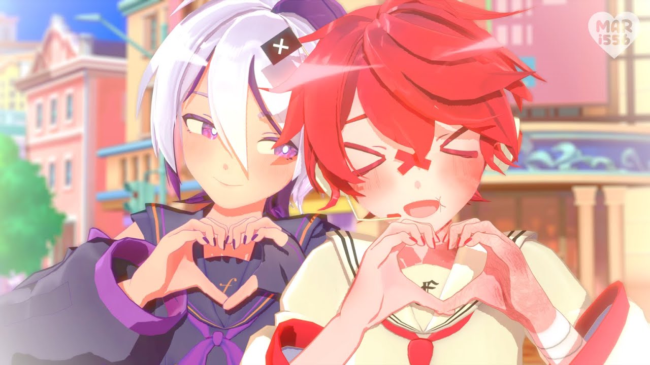 【MMD】Drop pop candy ♡ Sour式vflowerとFukase【1440p】