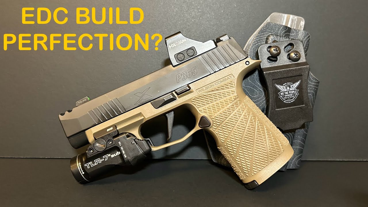 My Ideal P365 Carry Build - Wilson Combat, Holosun, Streamlight, X-Trigger, Comped Slide...