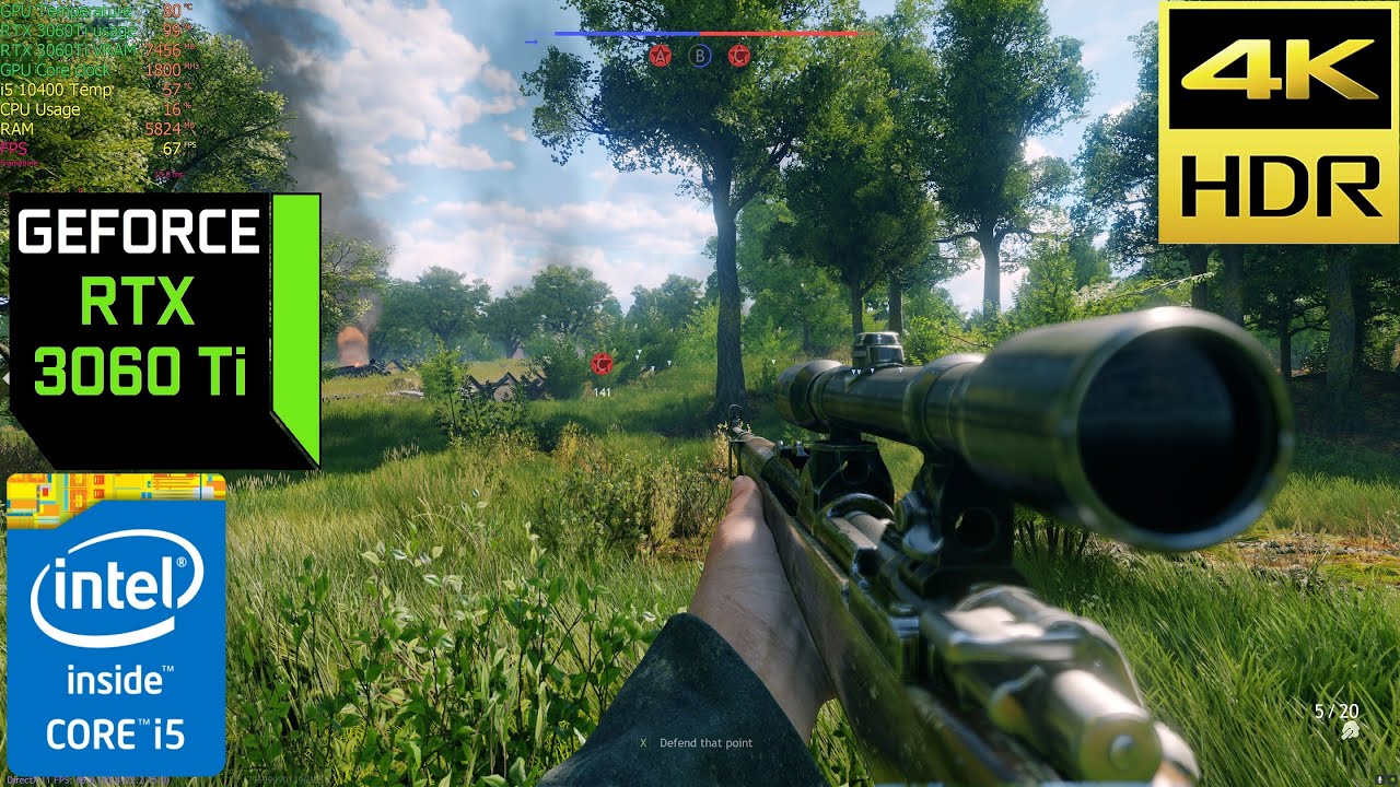 Enlisted : RTX 3060 Ti 8GB | 4K Ultra 60 FPS | Maxed out gameplay | Enlisted Gameplay