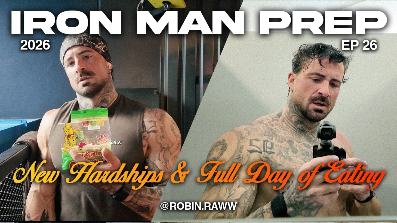Vom Bodybuilder zum Ironman. Woche 33, eine neue Verletzung und weitere Dämpfer in der Prep!