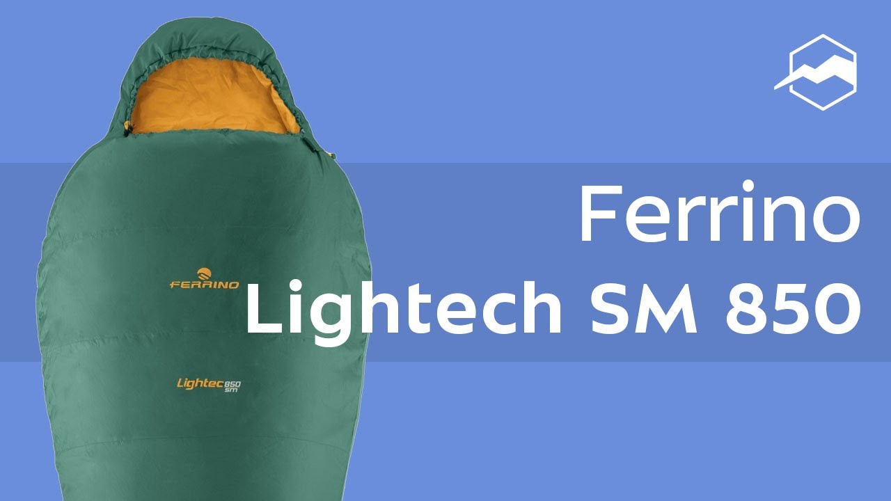 Спальный мешок Ferrino Lightech 850. Обзор