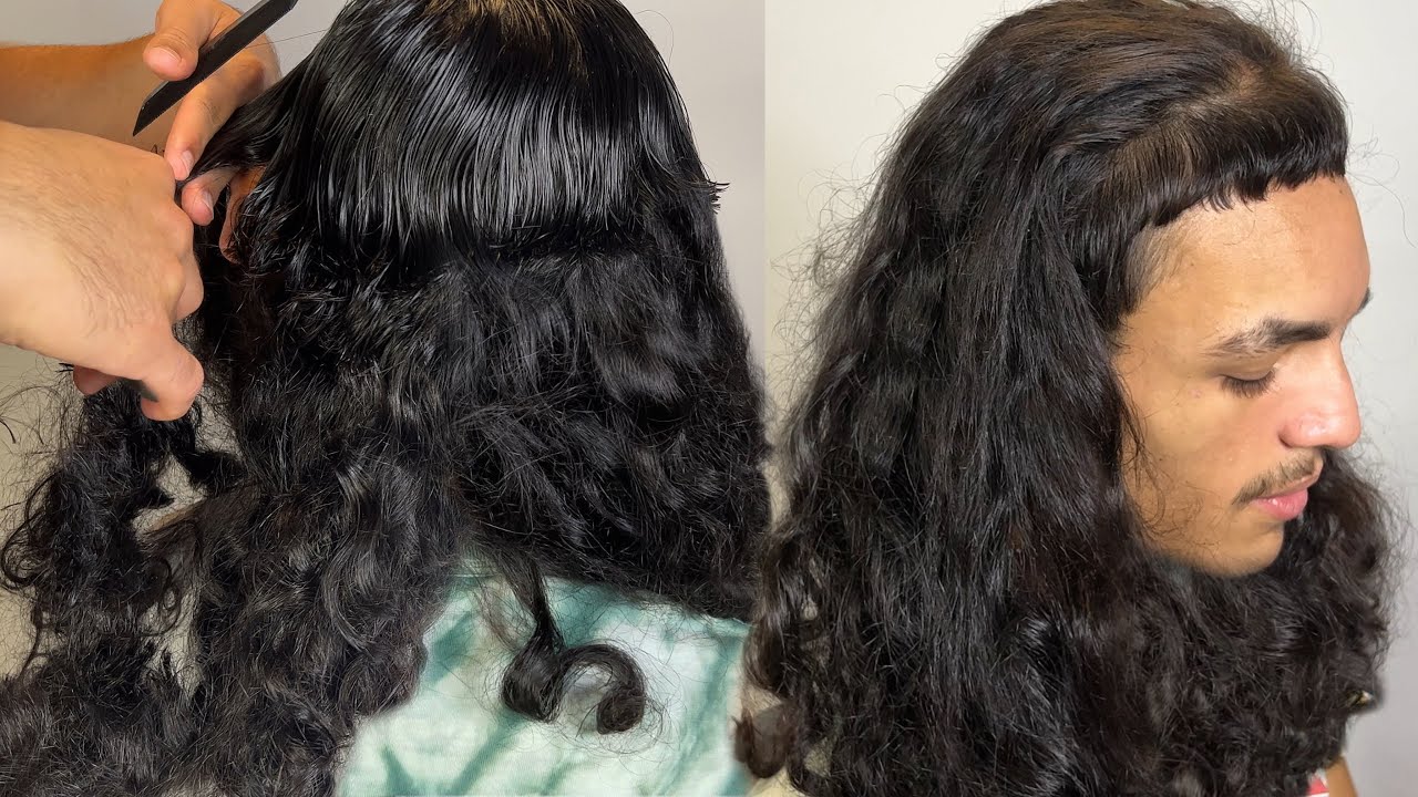AMAZING haircut transformation | 3 years with no haircut