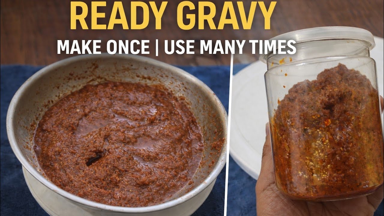 Busy Moms Hack: Make Once, Use for Curries, Dry Sabzi | Ready Gravy