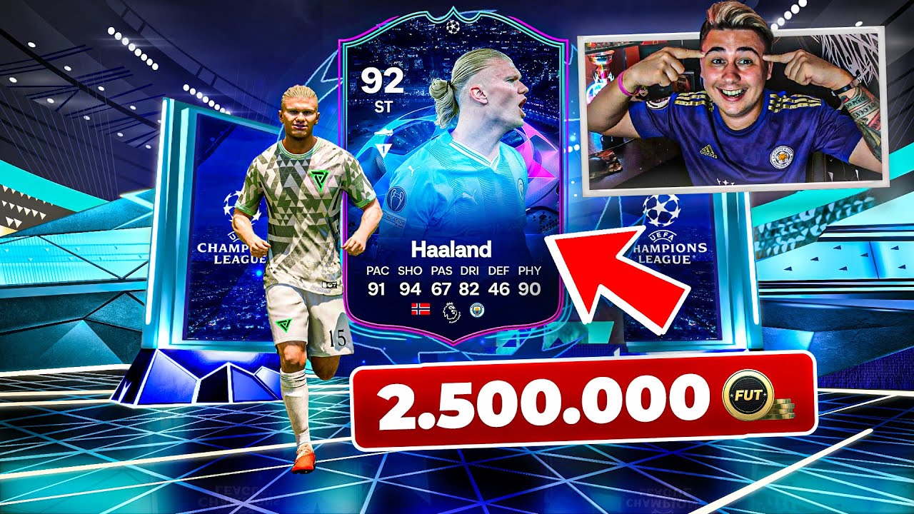 ЭТО САМАЯ ДОРОГАЯ КАРТА ЛИГИ ЧЕМПИОНОВ!!! НОВЫЙ RTTK ЭРЛИНГ ХОЛАНД 92 I EA FC 24
