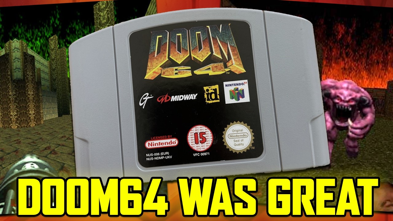 Doom 64 (N64) был незаслуженно обойдён вниманием и недооценён.