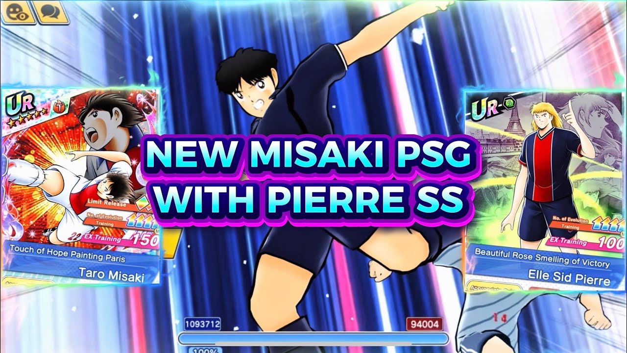 REVIEW NEW MISAKI SDF WITH PIERRE SUPERSTARS PSG! CAPTAIN TSUBASA DREAM TEAM