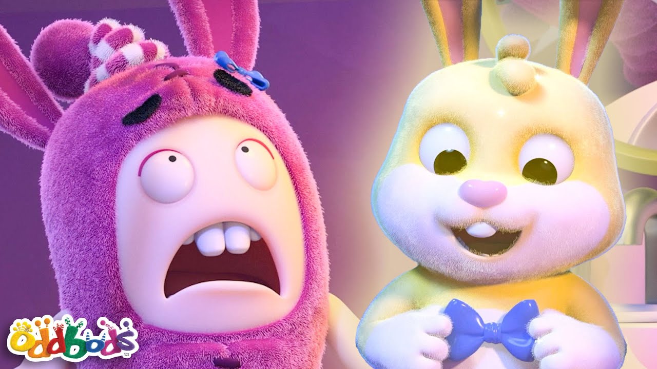 Bunny Bow Mayhem | OddBods | Science and Nature Cartoons For Kids| Moonbug Kids