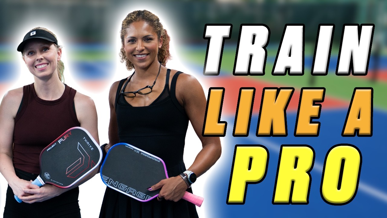 What a Pickleball Clinic Is Really Like (Jessie Irvine & Cori Elliott)